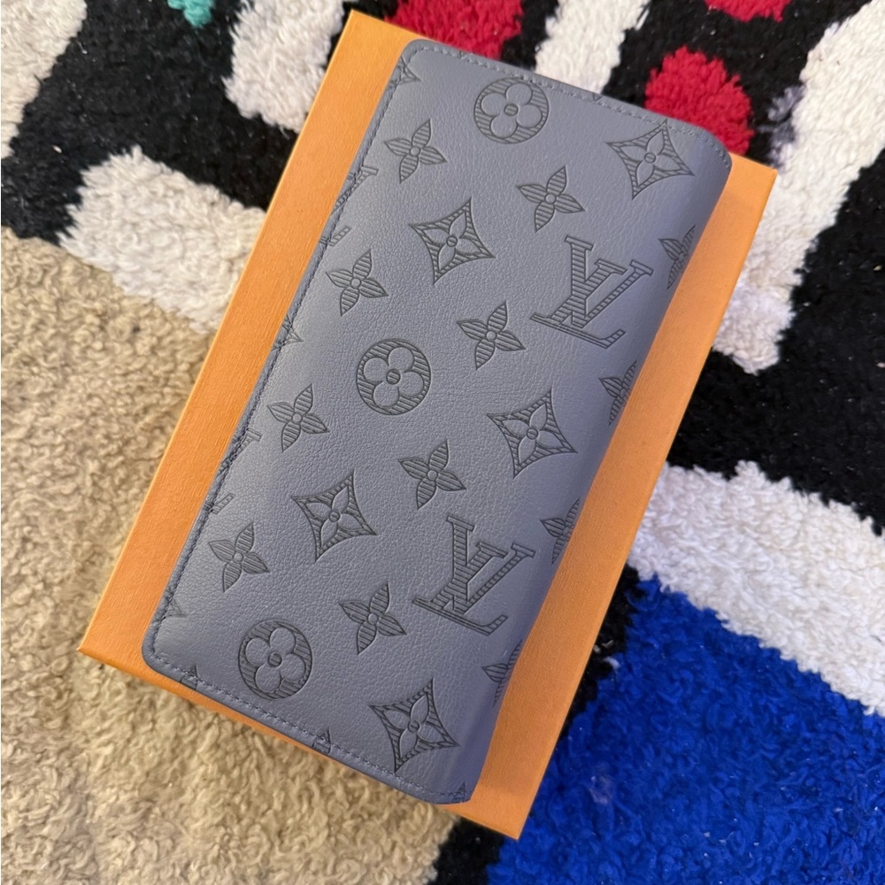 Louis Vuitton Gray Embossed Monogram Phone Case